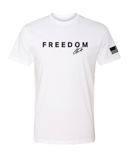 Memorial “FREEDOM” Tee – Charlie Kirk Edition