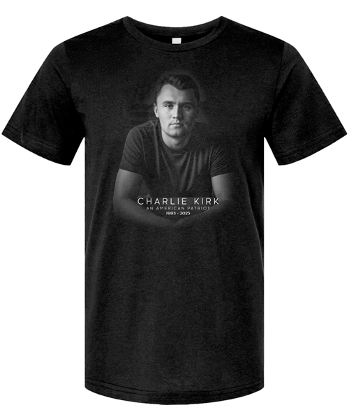 CHARLIE KIRK MEMORIAL TEE