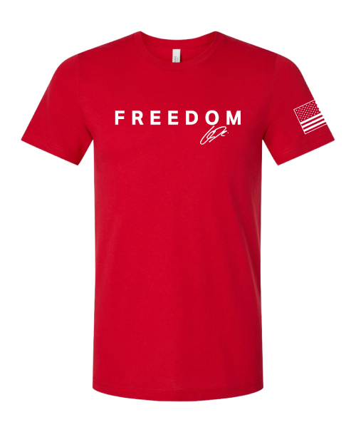 FREEDOM Birthday Tee – Charlie Kirk Edition