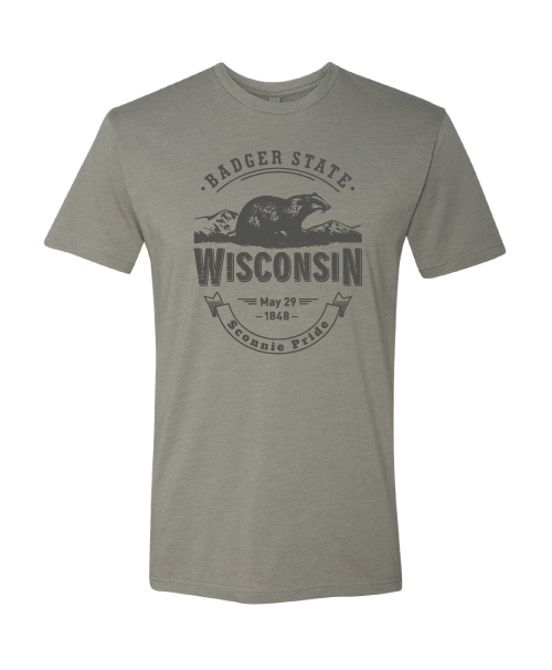 Badger State Wisconsin - Sconnie Pride Tee