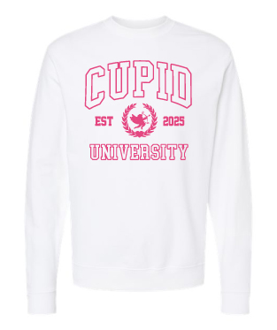 Cupid University Crewneck Sweatshirt