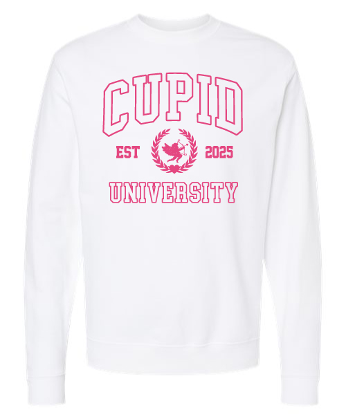 Cupid University Crewneck Sweatshirt